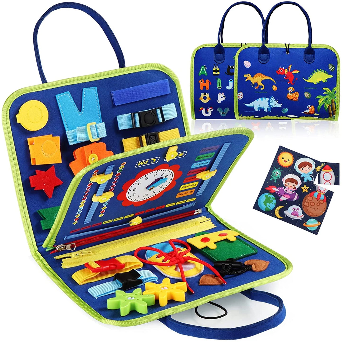 Montessori Travel Busy Board