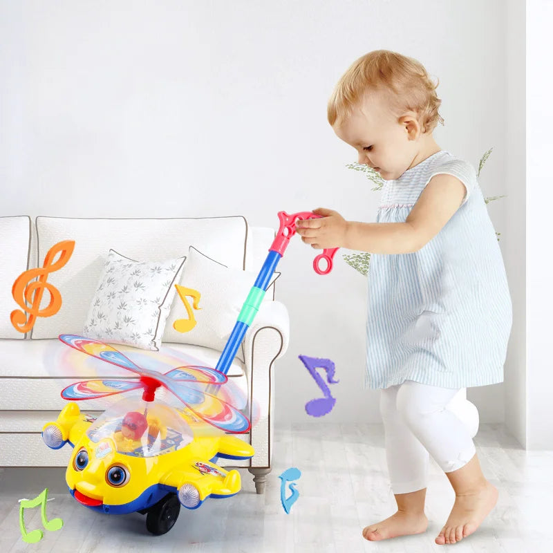 Toddler Toy Plane Push Walker