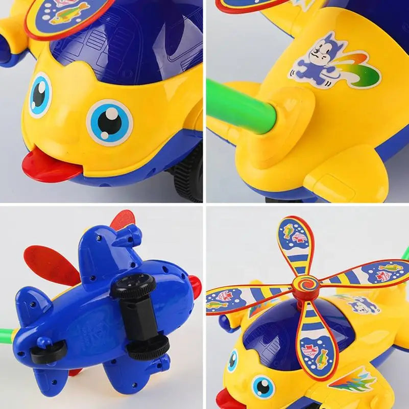 Toddler Toy Plane Push Walker