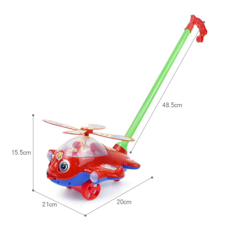 Toddler Toy Plane Push Walker