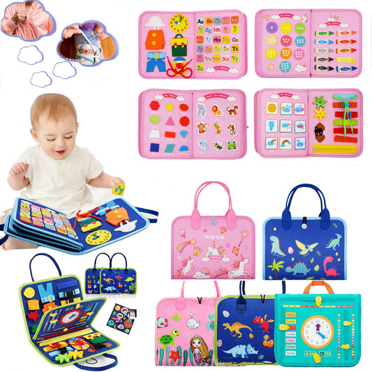 Montessori Travel Busy Board