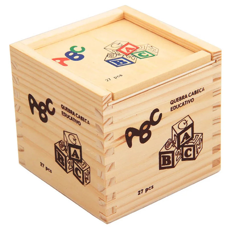 Wood Alphabet Blocks