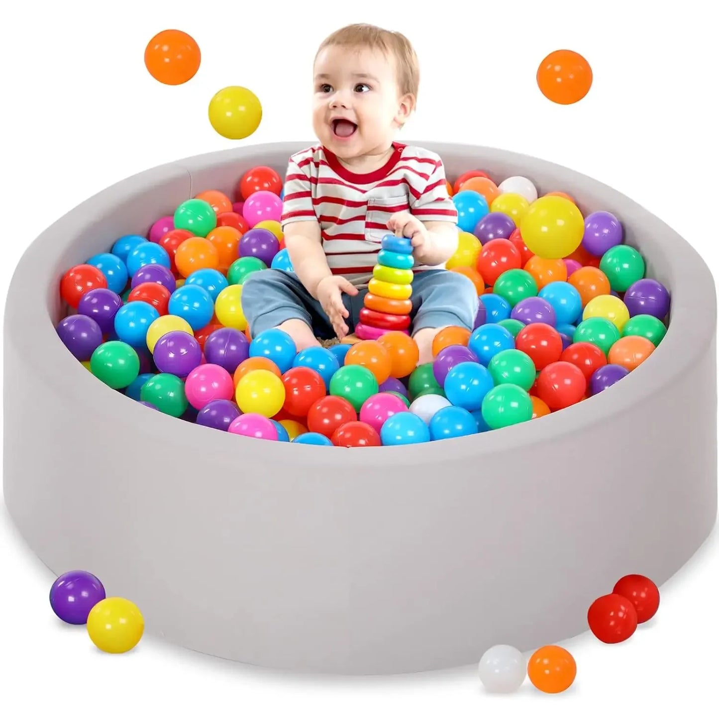 100Pcs Thickened Ball Pit Balls