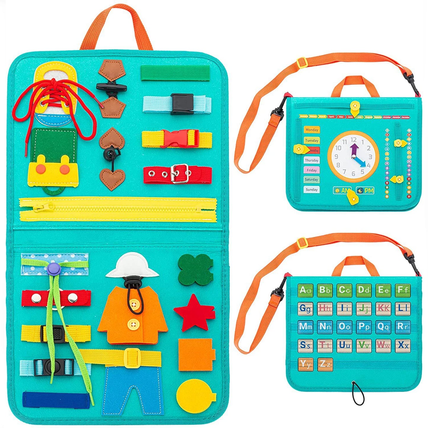 Montessori Travel Busy Board