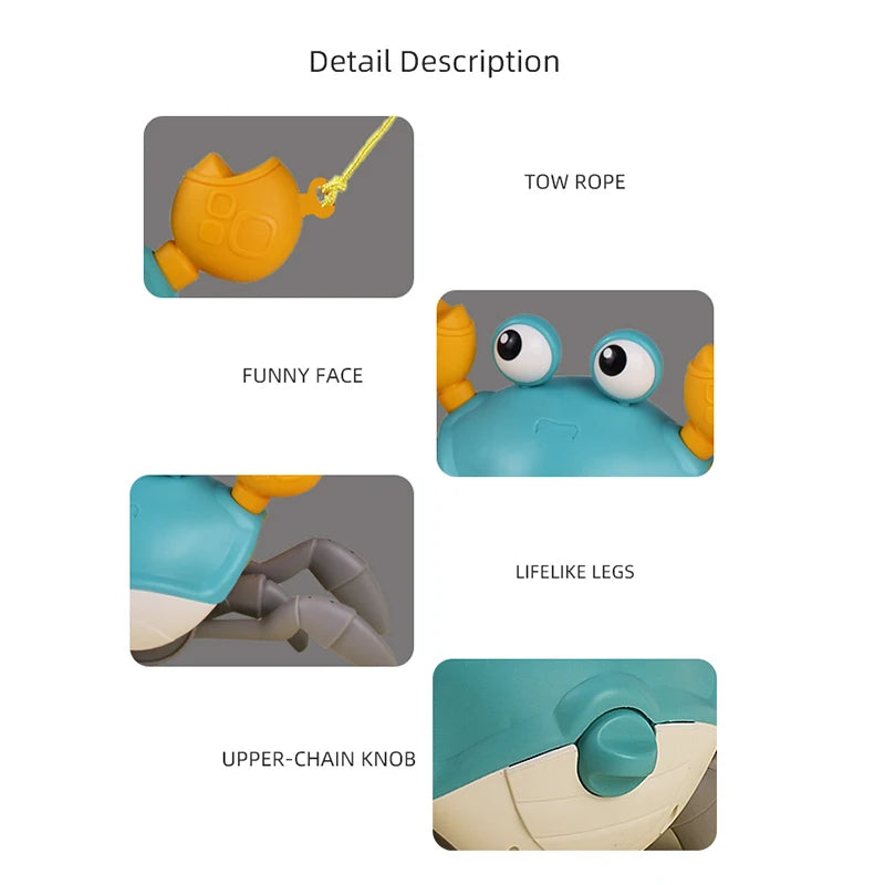 Interactive Crawling Crab