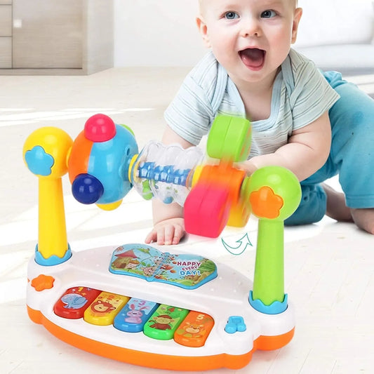 Rotating Piano Keyboard